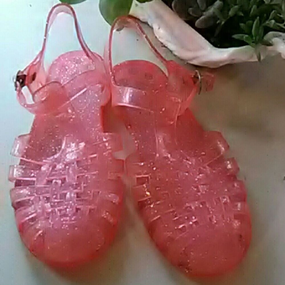 Pink jellies $10 sale